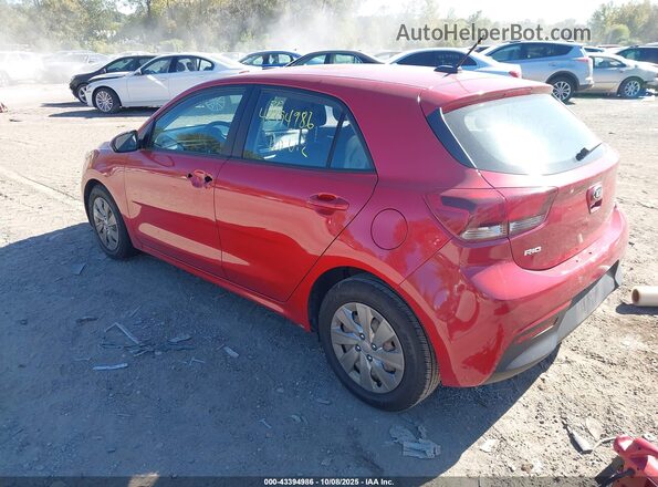 3KPA25AD5LE348210 2020 KIA RIO 5-DOOR Красный Задняя левая четверть