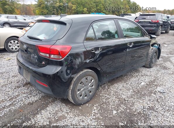 3KPA25AD7LE312132 2020 KIA RIO 5-DOOR Черный Задняя правая четверть