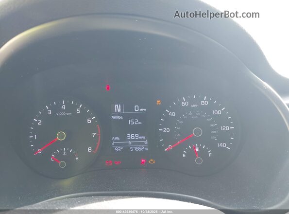 3KPA25AD7ME416556 2021 KIA RIO 5-DOOR Черный Вид задних сидений
