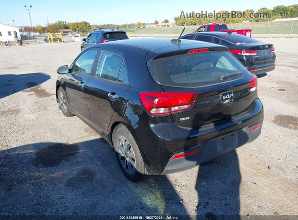 3KPA25AD8PE518162 2023 KIA RIO 5-DOOR Черный Задняя левая четверть