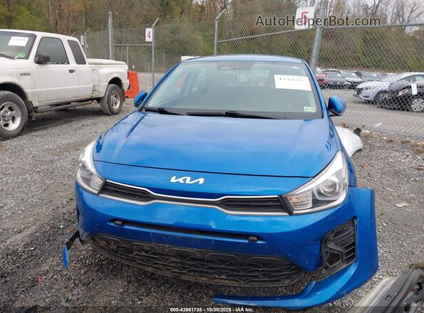 3KPA25AD8PE590849 2023 KIA RIO 5-DOOR Синий Вид щитка приборов