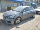 2020 Hyundai Accent Se Silver vin: 3KPC24A60LE114917