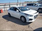 2020 Hyundai Accent Se White vin: 3KPC24A61LE101853