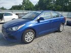 2020 Hyundai Accent Se Blue vin: 3KPC24A61LE125764