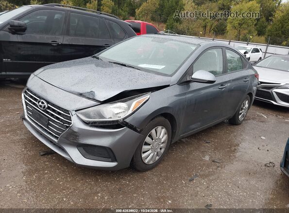 3KPC24A63LE091956 2020 HYUNDAI ACCENT Серый Передняя левая четверть