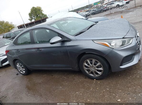 3KPC24A63LE091956 2020 HYUNDAI ACCENT Серый Вид задней части салона