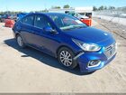 2021 Hyundai Accent Sel Blue vin: 3KPC24A63ME141238