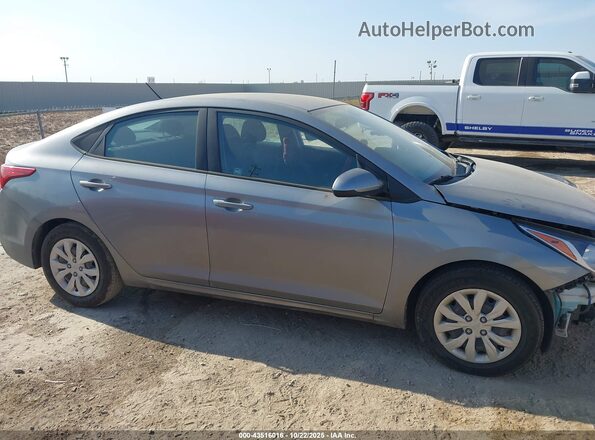 3KPC24A65ME149342 2021 HYUNDAI ACCENT Серебряный Панорамный вид салона 360°