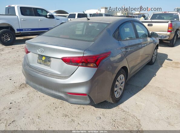 3KPC24A65ME149342 2021 HYUNDAI ACCENT Серебряный Задняя правая четверть