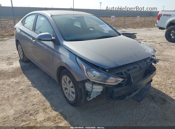 3KPC24A65ME149342 2021 HYUNDAI ACCENT Серебряный Передняя правая четверть