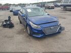 2021 Hyundai Accent Se/sel Blue vin: 3KPC24A66ME131867