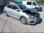 2021 Hyundai Accent Se Silver vin: 3KPC24A67ME136589