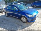 2021 Hyundai Accent Se Blue vin: 3KPC24A68ME144202