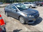 2020 Hyundai Accent Se Gray vin: 3KPC24A6XLE106159