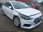 2020 Hyundai Accent Se White vin: 3KPC24A6XLE109417