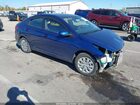 2021 Hyundai Accent Se Blue vin: 3KPC24A6XME131113