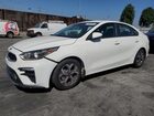 2020 Kia Forte Fe White vin: 3KPF24AD9LE237725