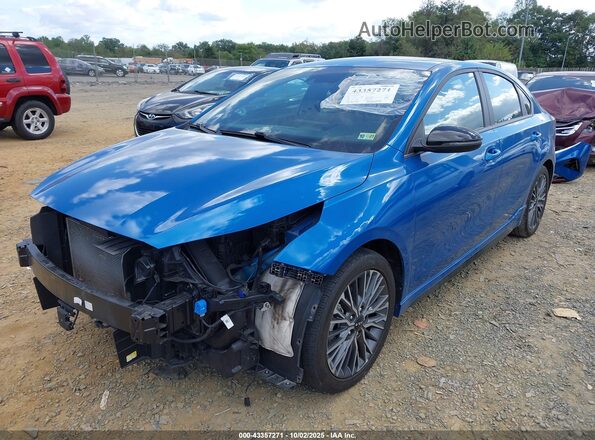 3KPF54AD2PE666797 2023 KIA FORTE Синий Передняя левая четверть