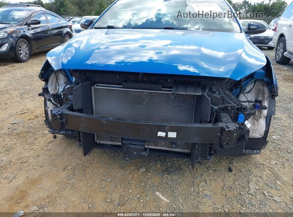 3KPF54AD2PE666797 2023 KIA FORTE Синий Вид спереди