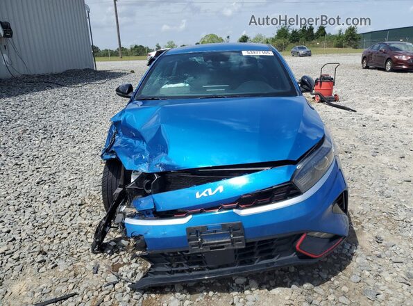 3KPF54ADXNE455103 2022 KIA FORTE Blue Front view