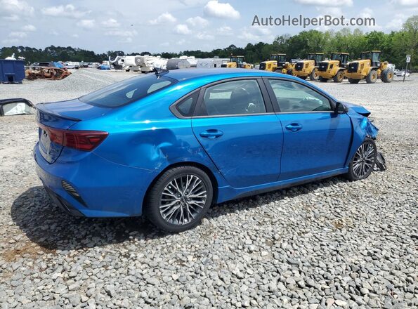 3KPF54ADXNE455103 2022 KIA FORTE Blue Rear right
