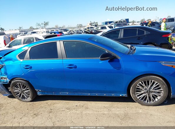 3KPF54ADXNE486223 2022 KIA FORTE Синий Панорамный вид салона 360°