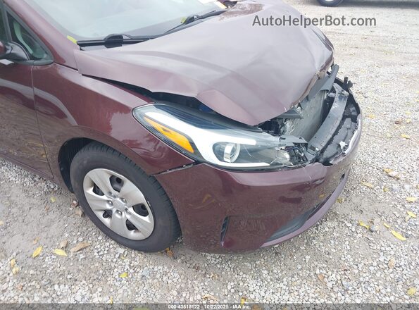 3KPFK4A71JE168052 2018 KIA FORTE Красный 