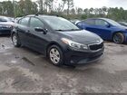2018 Kia Forte Lx Black vin: 3KPFK4A72JE232132