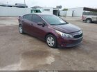 2018 Kia Forte Lx Maroon vin: 3KPFK4A7XJE224070