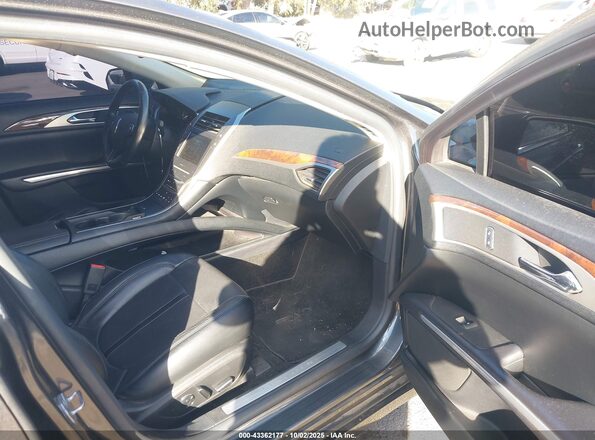 3LN6L2LU9GR627717 2016 LINCOLN MKZ HYBRID Серый Вид салона спереди