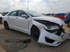 2020 Lincoln Mkz Reserve White vin: 3LN6L5F99LR618096