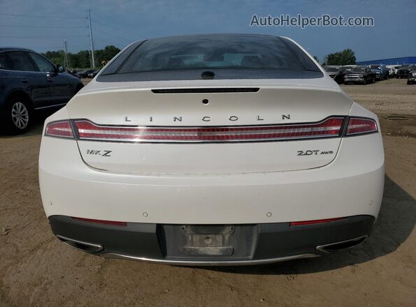3LN6L5F99LR618096 2020 LINCOLN MKZ White Вид ззаду