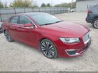 2018 Lincoln Mkz Reserve Red vin: 3LN6L5FC0JR608680