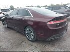 2017 Lincoln Mkz Hybrid Select Темно-бордовый vin: 3LN6L5LU1HR629903