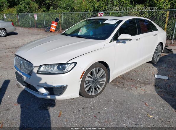 3LN6L5LU1JR622181 2018 LINCOLN MKZ HYBRID Белый Передняя левая четверть