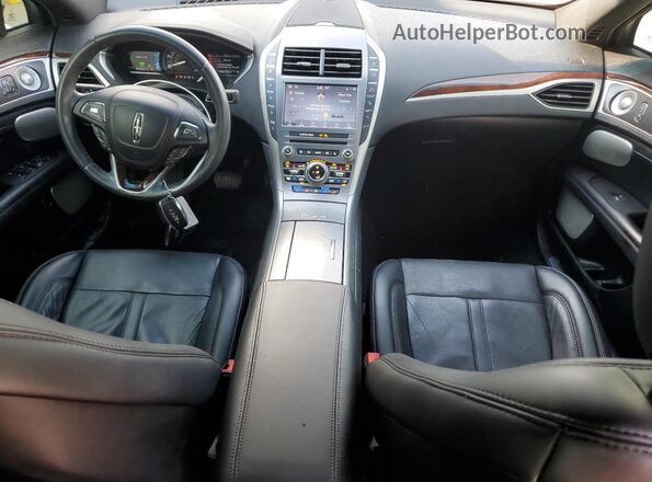 3LN6L5LU4LR604146 2020 LINCOLN MKZ Черный Вид панели приборов