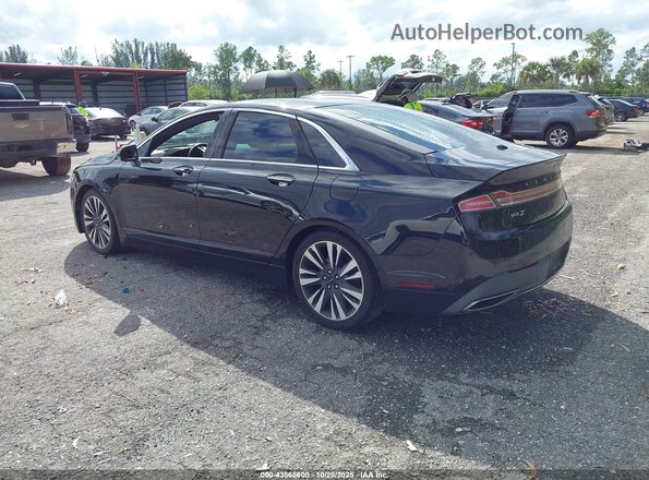3LN6L5MU9HR662906 2017 LINCOLN MKZ HYBRID Черный Задняя левая четверть