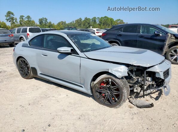 3MF13DM09R8E89320 2024 BMW M2 Серый Передняя правая четверть