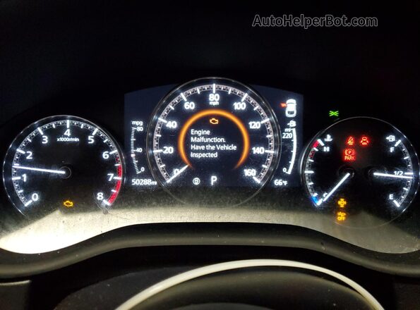 3MVDMBBL8MM316157 2021 MAZDA CX-30 Black Instrument cluster view