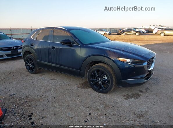 3MVDMBBM3SM774887 2025 MAZDA CX-30 Dark Blue Передняя правая четверть