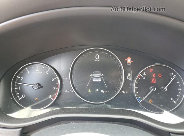 3MVDMBCM0RM641934 2024 MAZDA CX-30 Синий Вид щитка приборов