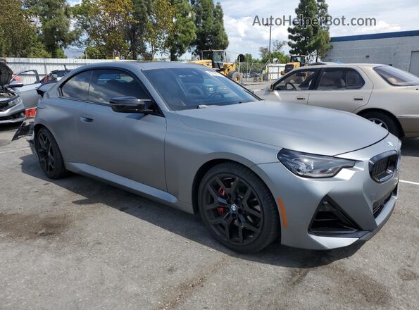 3MW43CM05S8F37358 2025 BMW M2 Серый Передняя правая четверть