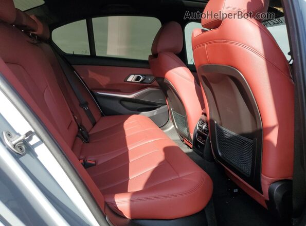 3MW49FF01P8C95365 2023 BMW M3 Синий Вид задних сидений