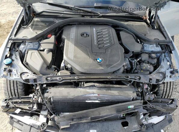 3MW49FF01P8C95365 2023 BMW M3 Синий Вид задней части салона
