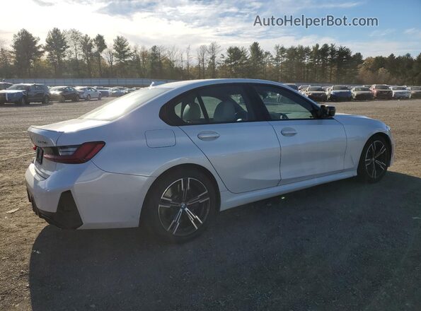 3MW49FF02P8D12366 2023 BMW M3 White უკანა მარჯვენა