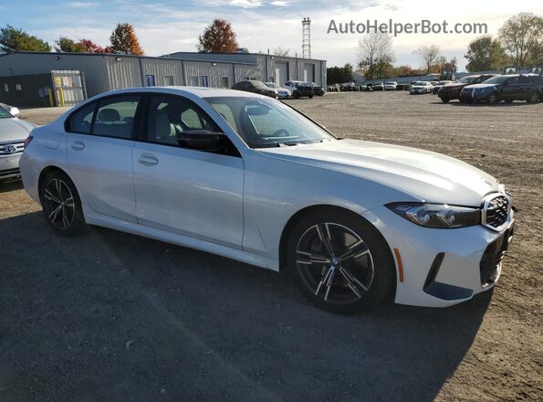 3MW49FF02P8D12366 2023 BMW M3 White წინა მარჯვენა