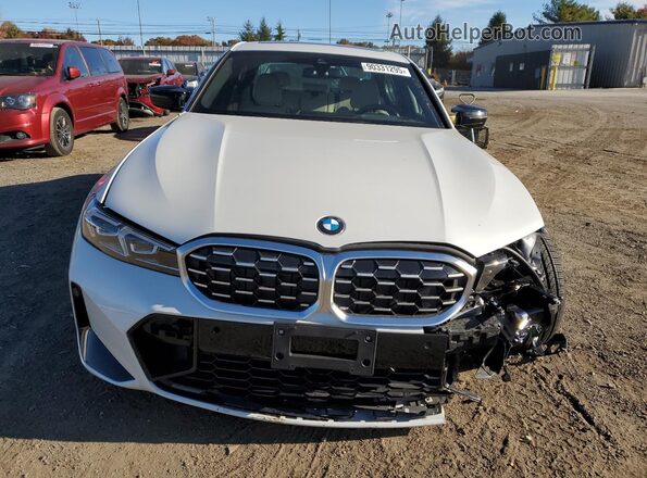 3MW49FF02P8D12366 2023 BMW M3 White წინა ხედი