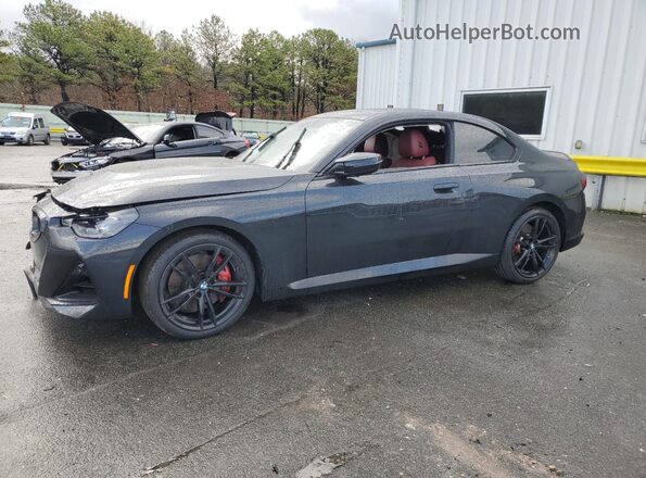 3MW53CM02P8D30213 2023 BMW M2 Черный Передняя левая четверть