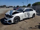 2021 Bmw 330i White vin: 3MW5R1J03M8C01187