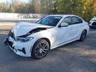 2020 Bmw 330xi Белый vin: 3MW5R7J08L8B07002